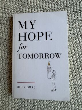 My Hope for Tomorrow by Ruby Dhal — White Cover Book